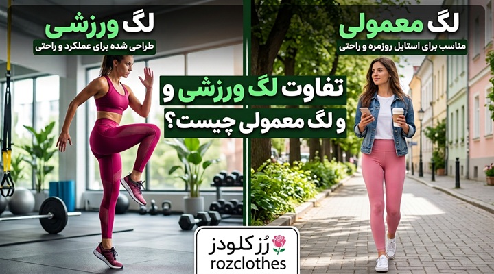 تفاوت لگ ورزشی و لگ معمولی
